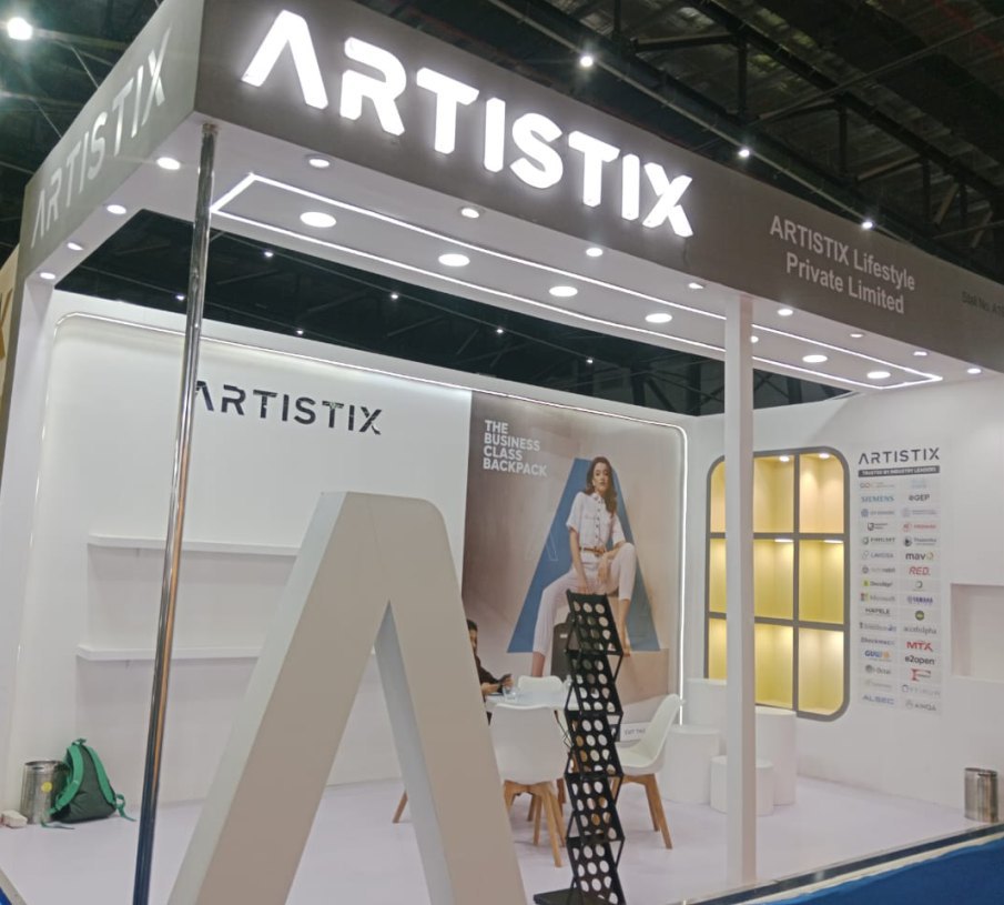 Artistix Lifestyle exhibition stall from the Sunlight portfolio